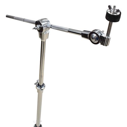 PEDESTAL P/PLATILLO C/BOOM CROMADO/NEGRO
