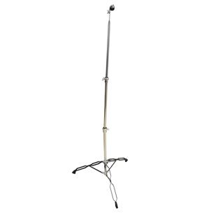 PEDESTAL P/PLATILLO CROMADO/NEGRO