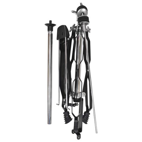 PEDESTAL P/PLATILLO HIT HAT CROMADO/NEGRO