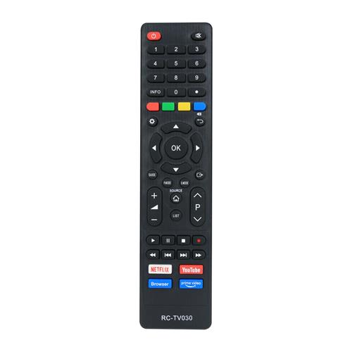 CONTROL REMOTO SMART TV RIVIERA/RCA/GLOBAL/INDURAMA CON NETFLIX/YOUTUBE/PRIME