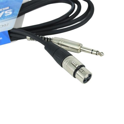 Cable Xlr Microfono O Luces Dmx Jack Canon A Plug Canon