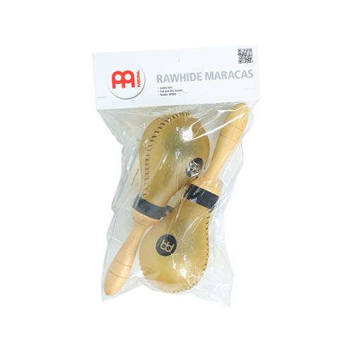 MARACAS JUMBO CUERO NATURAL X 2P