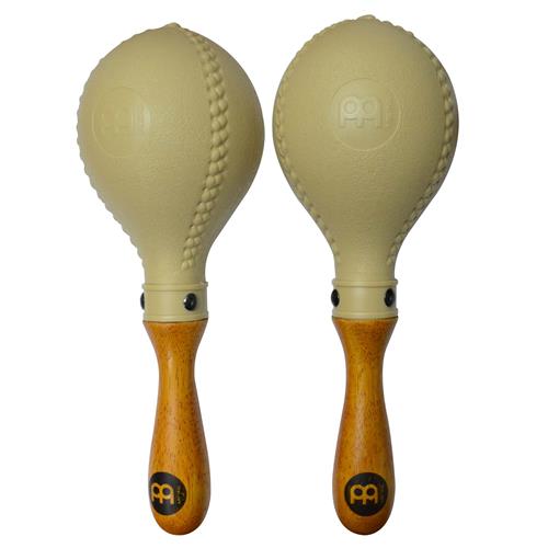 MARACAS SESSION PLASTICO BEIGE X 2P CALIDAD