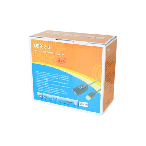 CABLE USB HEMBRA X USB MACHO 15MT ACTIVO