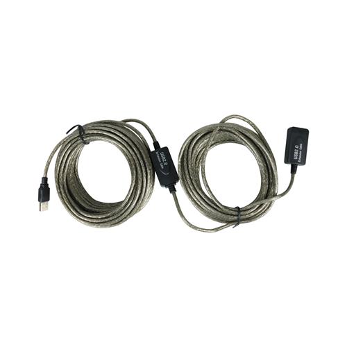 CABLE USB HEMBRA X USB MACHO 20MT ACTIVO