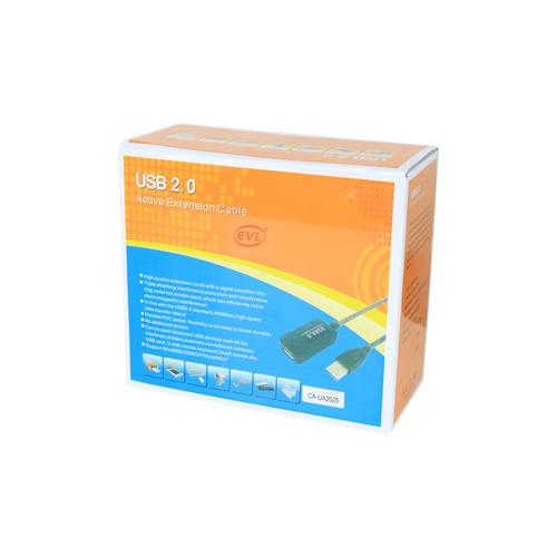 CABLE USB HEMBRA X USB MACHO 20MT ACTIVO