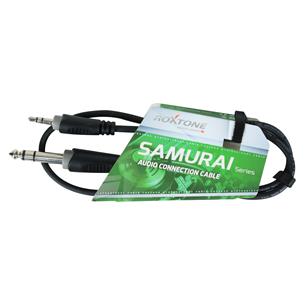 CABLE AUDIO 1 PLUG 3.5 ST X 1 PLUG 6.3 ST 0.6MT