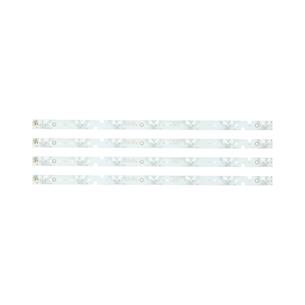 JUEGO TIRA LED PARA TV TCL 50" 4 TIRAS X 7 LEDS