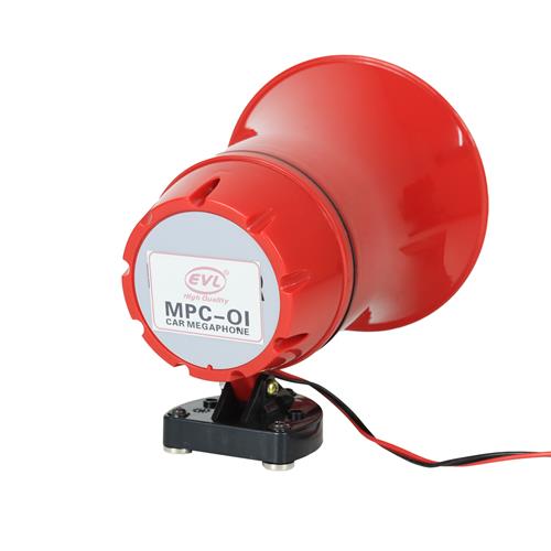MEGAFONO PARA CARRO CON USB/MICROSD/PLUG CIGARRILLERA - OFERTA