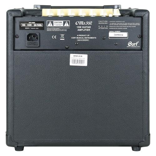 AMPLIFICADOR PARA GUITARRA ELECTRICA CM-SERIES 15W 1X8 NEGRO - DESC