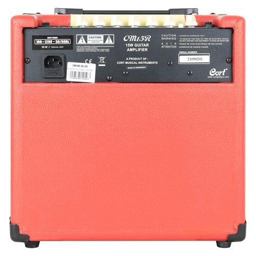 AMPLIFICADOR PARA GUITARRA ELECTRICA CM-SERIES 15W 1X8 ROJO OSCURO - DESC