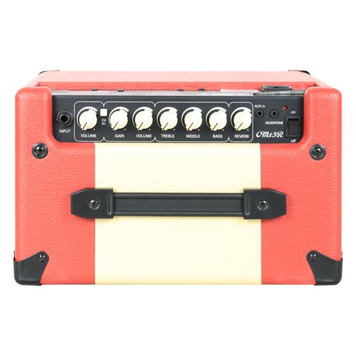 AMPLIFICADOR PARA GUITARRA ELECTRICA CM-SERIES 15W 1X8 ROJO OSCURO - DESC