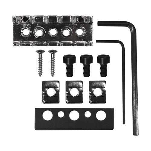 SISTEMA DE AFINACION FIJA PARA GUITARRA CROMADO - DESC