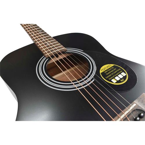 GUITARRA ELECTROACUSTICA STANDARD NEGRO SATINADO - DESC