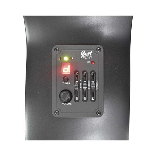 GUITARRA ELECTROACUSTICA STANDARD NEGRO SATINADO - DESC