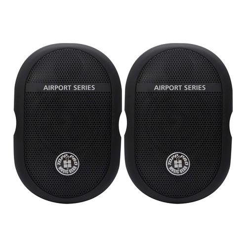 CAJA PASIVA AMBIENTAL AIRPORT 3 PULG. 20W 70V NEGRO X 2P - DESC