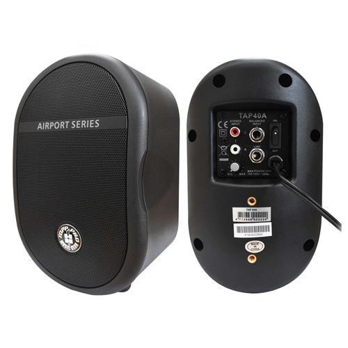 CAJA ACTIVA AMBIENTAL AIRPORT-SERIE 4 40W NEGRO X 2P