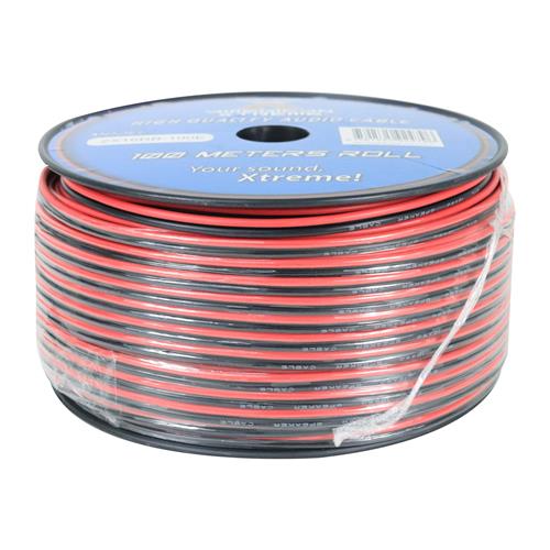 CABLE PARA PARLANTE X ROLLO (100MT) ROJO/NEGRO 16