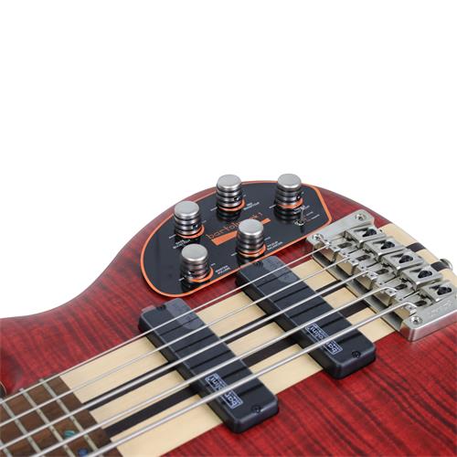 BAJO ELECTRICO 5 CUERDAS ARTISAN CEREZA OPEN PORE - DESC