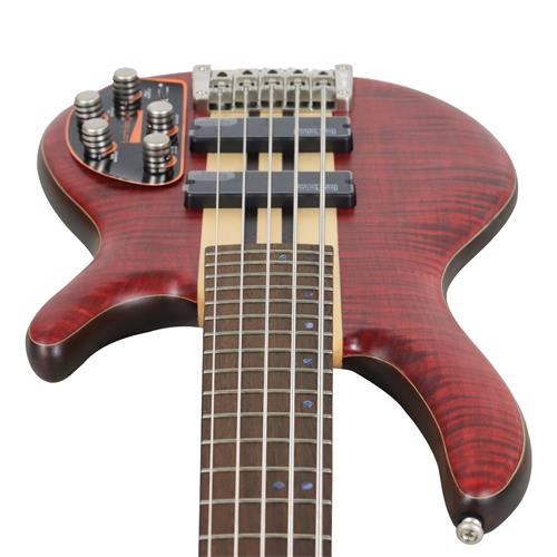 BAJO ELECTRICO 5 CUERDAS ARTISAN CEREZA OPEN PORE - DESC