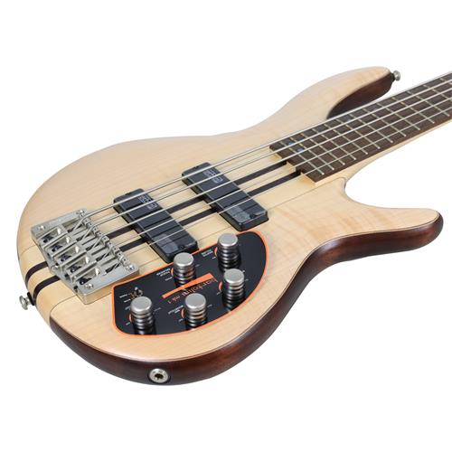 BAJO ELECTRICO 5 CUERDAS ARTISAN NATURAL OPEN PORE - DESC