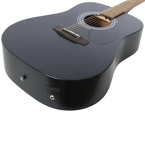 GUITARRA ELECTROACUSTICA STANDARD NEGRO SATINADO - DESC