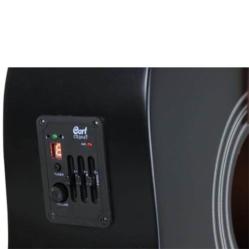 GUITARRA ELECTROACUSTICA STANDARD NEGRO SATINADO - DESC