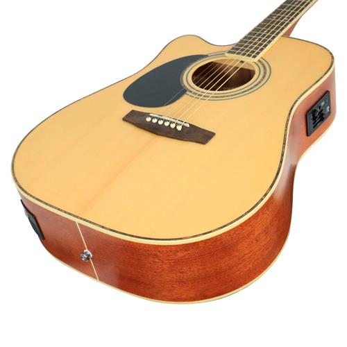 GUITARRA ELECTROACUSTICA STANDARD NATURAL SATINADO PARA ZURDO - DESC