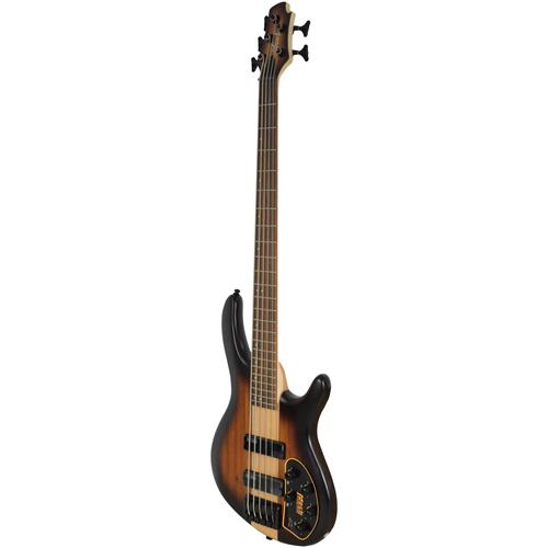 BAJO ELECTRICO 5 CUERDAS ARTISAN TABACO BURST OPEN PORE - DESC
