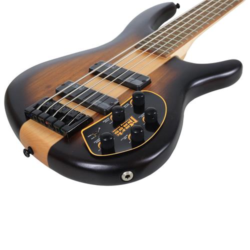 BAJO ELECTRICO 5 CUERDAS ARTISAN TABACO BURST OPEN PORE - DESC