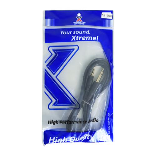 CABLE AUDIO 1 PLUG 3.5 ST x 1 PLUG 6.3 ST 1.8MT