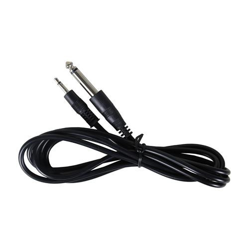 CABLE AUDIO 1 PLUG 3.5 MN X 1 PLUG 6.3 MN 1.8MT