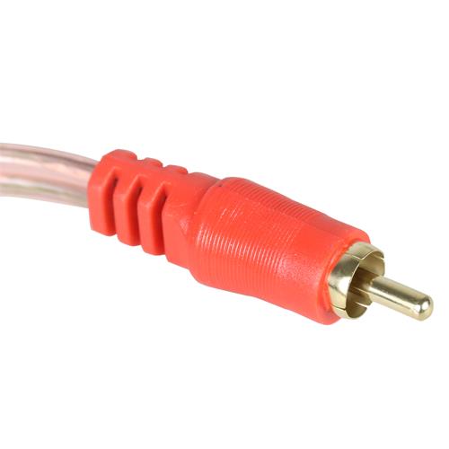 CABLE AUDIO Y 2 JACK RCA X 1 PLUG RCA CORTO TRAN