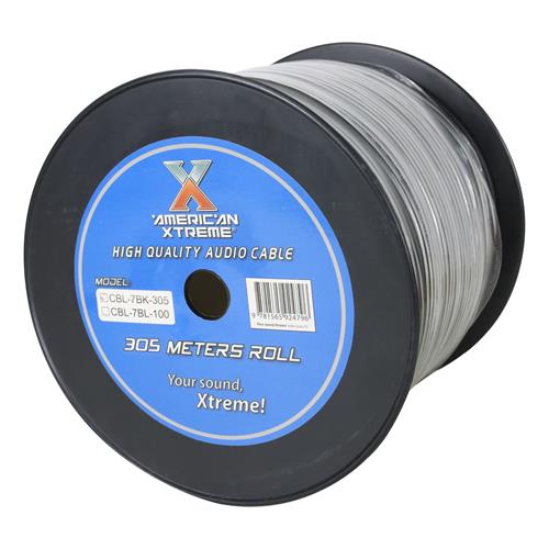 CABLE PARA MICROFONO STEREO X METRO NEGRO