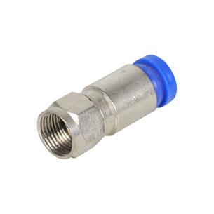 CONECTOR COAXIAL PRESION RG-6 GRUESO - CLA