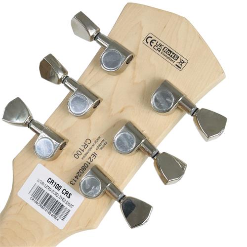 GUITARRA ELECTRICA CR CEREZA CON ROJO SUNBURST - DESC