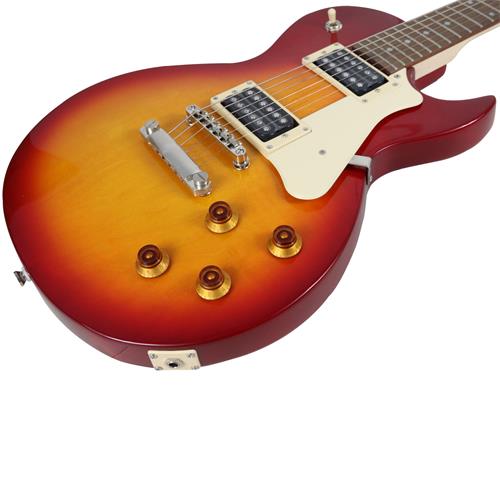 GUITARRA ELECTRICA CR CEREZA CON ROJO SUNBURST - DESC
