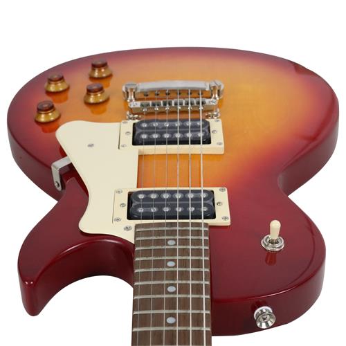 GUITARRA ELECTRICA CR CEREZA CON ROJO SUNBURST - DESC
