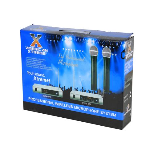 MICROFONO INALAMBRICO SEMI-PROFESIONAL VHF