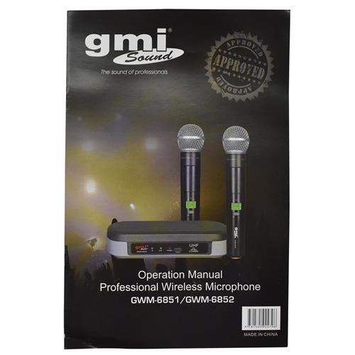 MICROFONO INALAMBRICO PROFESIONAL DIADEMA (1) UHF
