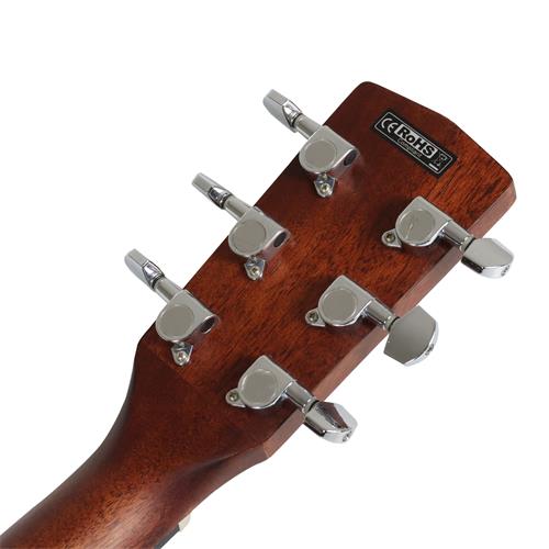 GUITARRA ELECTROACUSTICA MR MARRON BURST - DESC