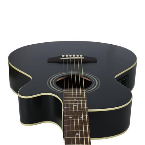 GUITARRA ELECTROACUSTICA SFX NEGRO SATINADO - DESC