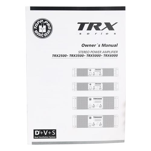 POTENCIA DE AUDIO TRX-SERIE 6000W - DESC