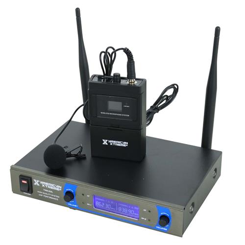 MICROFONO INALAMBRICO CORBATA (2) UHF PERFOMANCE