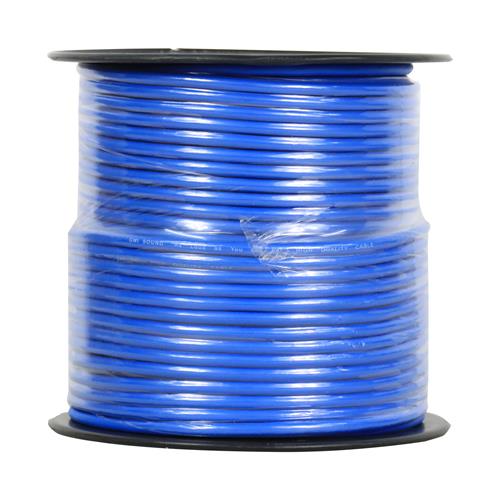 CABLE PARA MICROFONO STEREO X ROLLO (100MT) AZUL