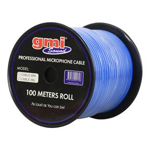 CABLE PARA MICROFONO STEREO X METRO AZUL