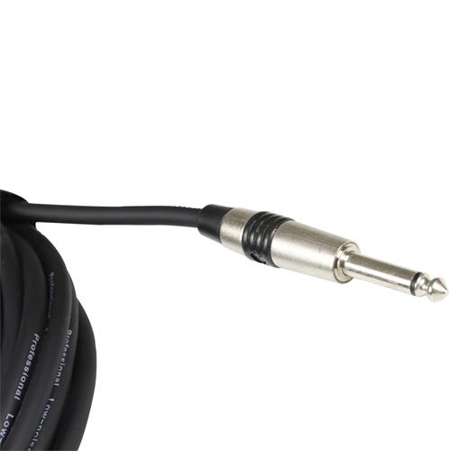 CABLE PARA MICROFONO 1 PLUG 6.3 MN X 1 JACK CANON 8MT C