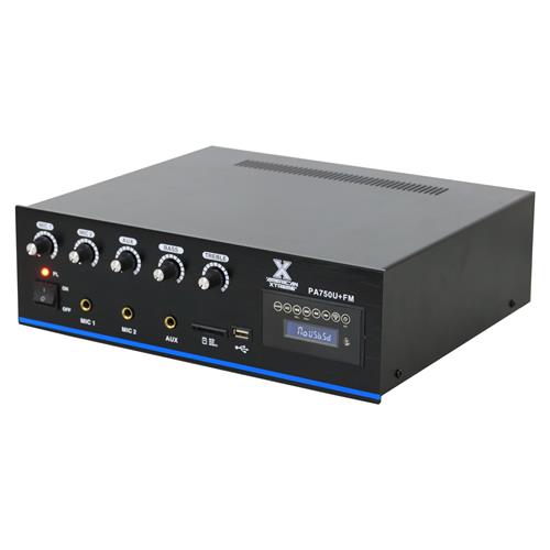 AMPLIFICADOR PERIFONEO C/USB/SD/FM/BT 80W