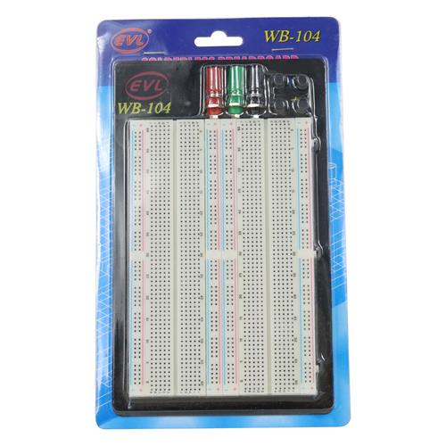 PROTOBOARD DE 4 CANALES 3 Contactos