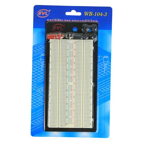 PROTOBOARD DE 4 CANALES 2 CONTACTOS